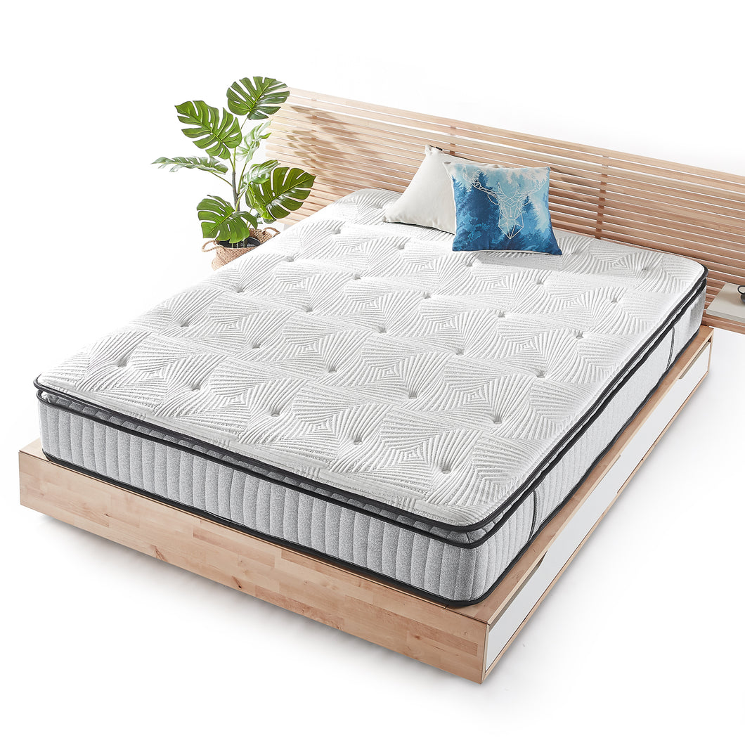 EIRA Pillow Top Hybrid with Gel Infusion : 12