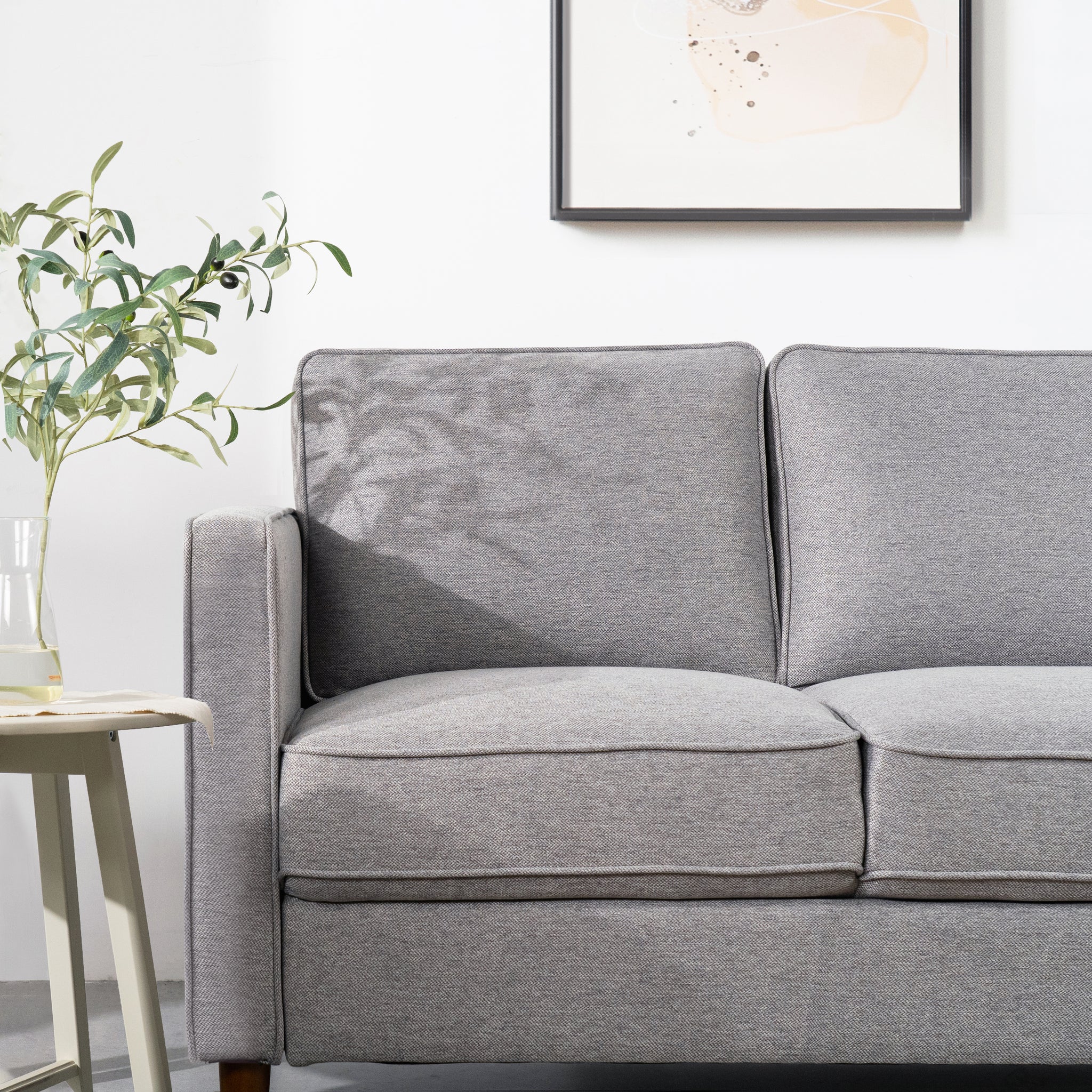 Heather hotsell gray sofa