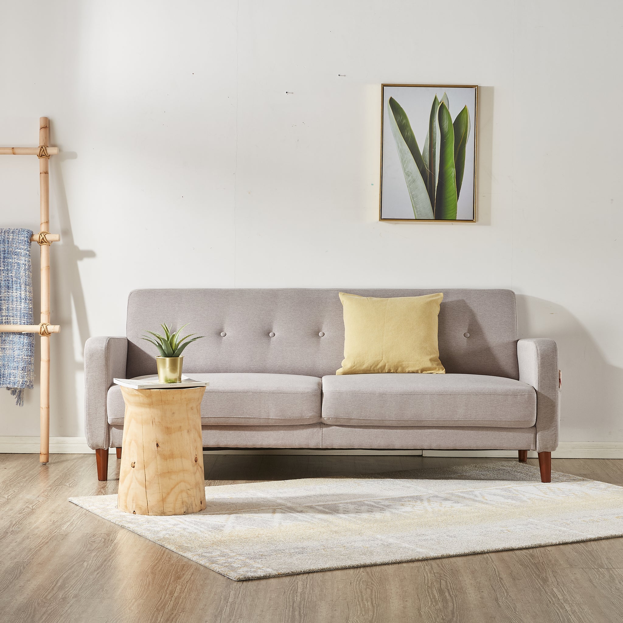 Modern light 2025 grey couch