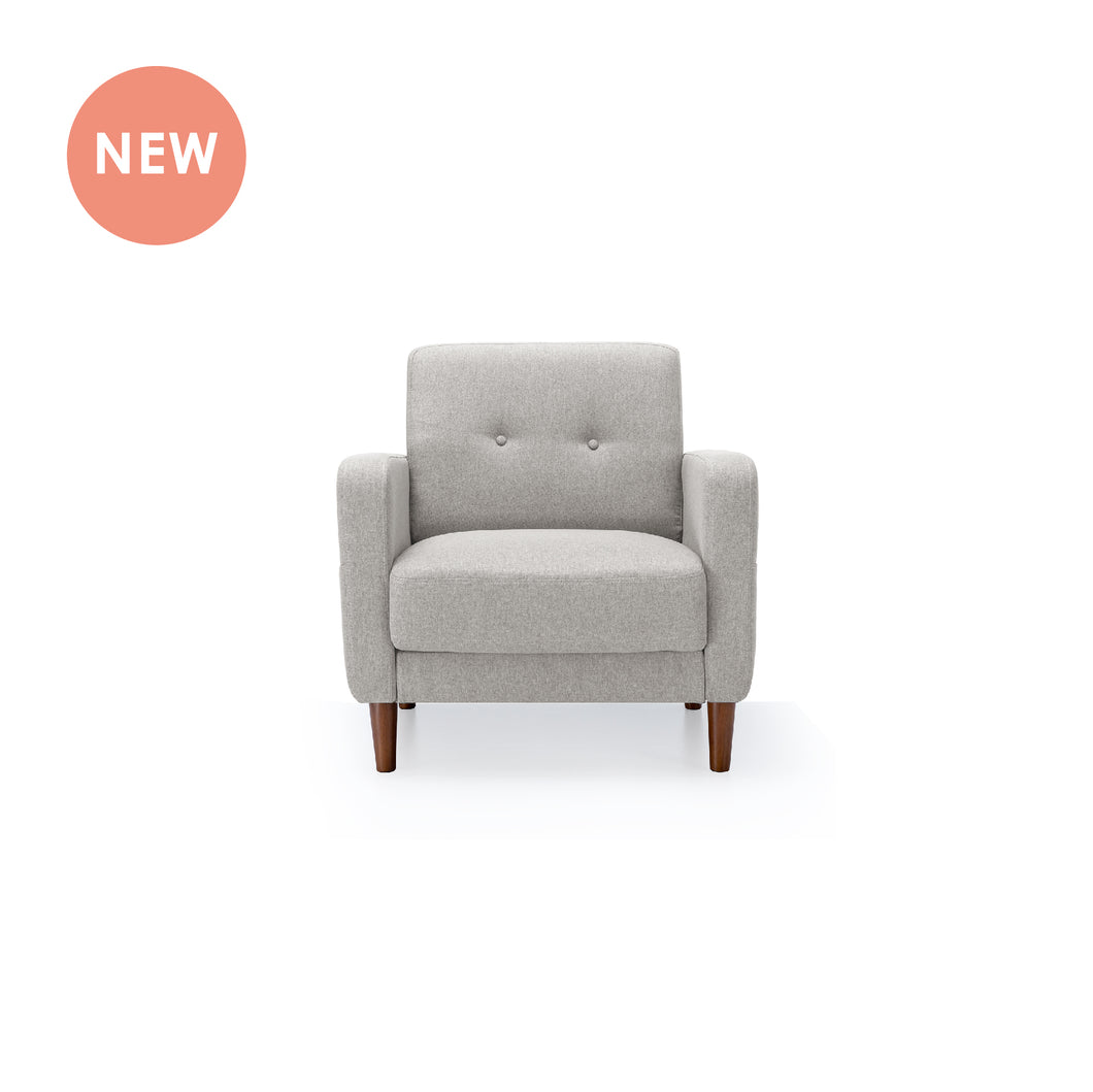 ADAIR Armchair : Light Grey Linen