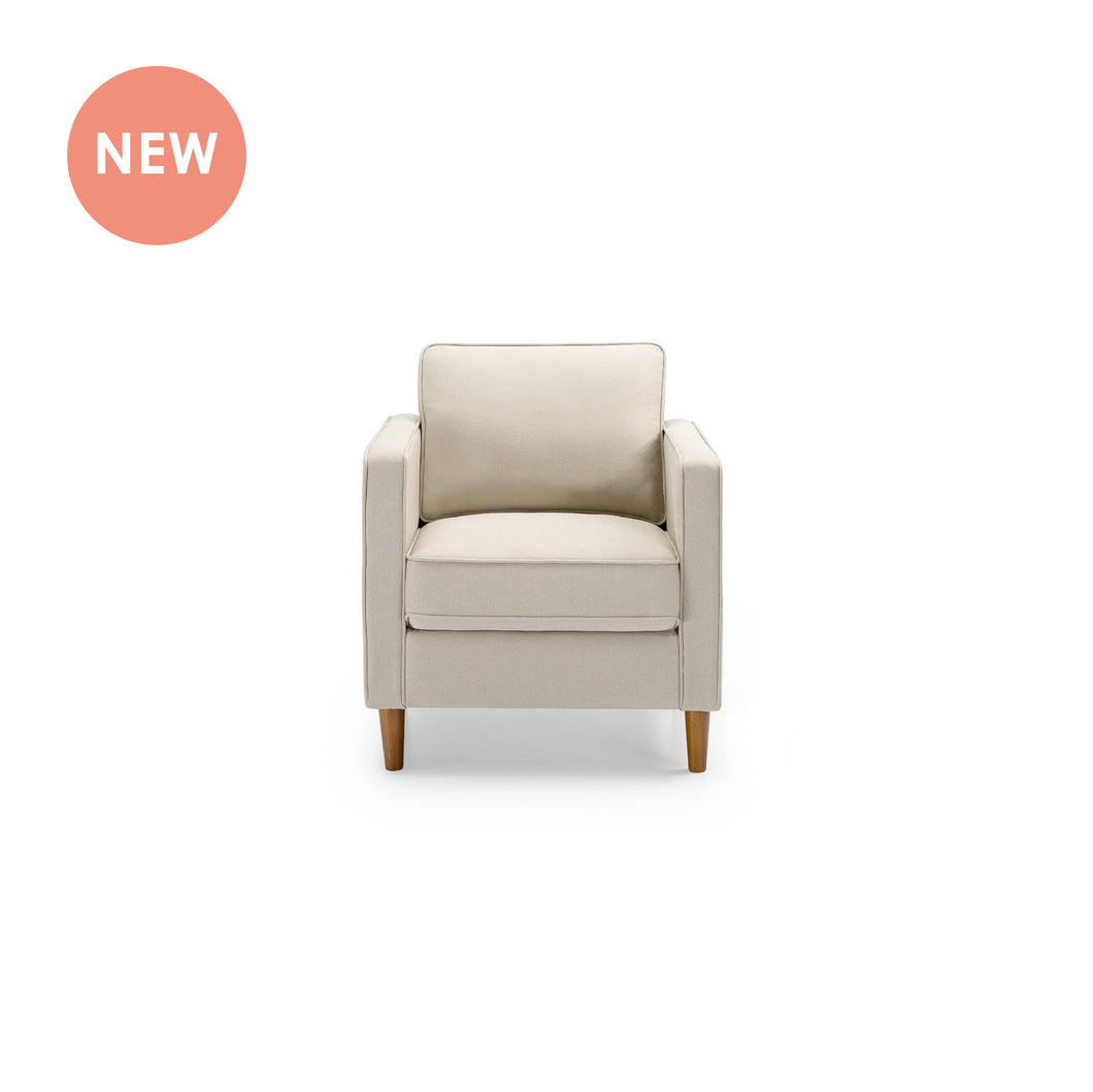 HANA Armchair : Sand Grey Linen